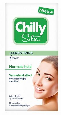 Chilly Silx Harsstrips Gezicht Normale Huid