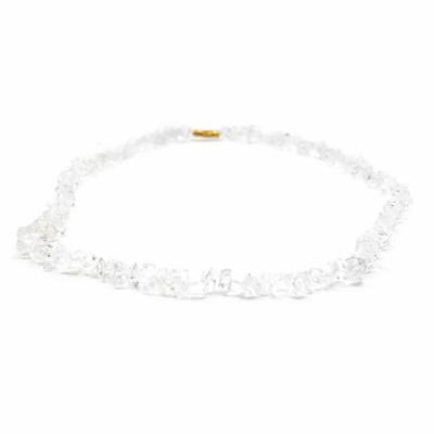 Edelsteen Splitketting Bergkristal (45 cm)