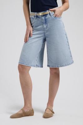 Florèz Shorts Bermuda | Bleached Denim