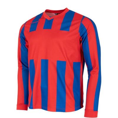 Stanno 411005K Aspire Long Sleeve Shirt Kids - Red-Royal - 164