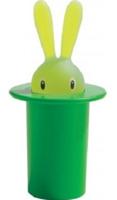 Alessi Magic Bunny Tandenstokerhouder kunststof groen - thumbnail