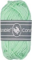 Durable Coral Mini 2136 Bright Mint - Haakgaren / Breigaren