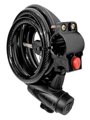 Brüder Mannesmann Kabelslot Zwart Sleutelslot