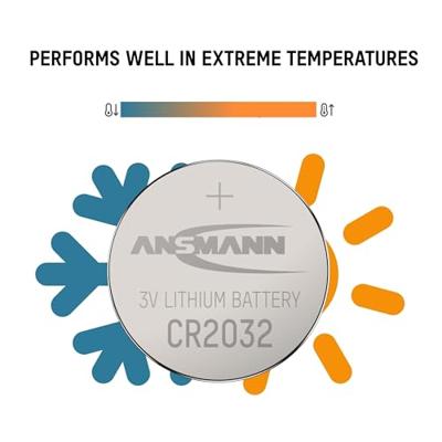Ansmann knoopcel lithium coin cell cr2032, 3v - thumbnail