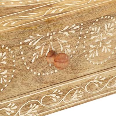 VidaXL Wandtafel 80x35x74 cm massief mangohout