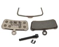 SRAM schijfremblokken disc br.pad organic w.alu plate - thumbnail