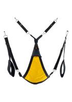 Triangle canvas sling - 3 or 4 points - Full set - Yellow - thumbnail