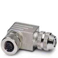 Phoenix Contact 1430433 Sensor/actuator connector, niet geassembleerd M12 Aantal polen (sensoren): 5 Bus, haaks 1 stuk(s) - thumbnail