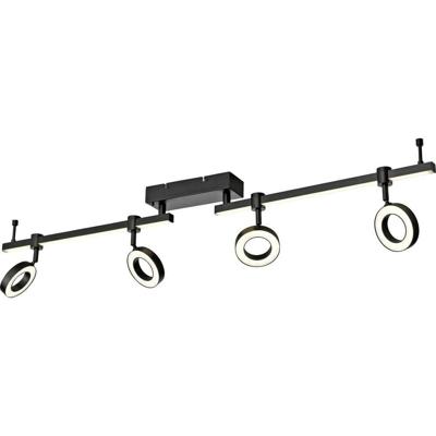 Just Light 12076-18 LOLASmart-BILEDA LED-plafondlamp LED LED vast ingebouwd 21.5 W Zwart