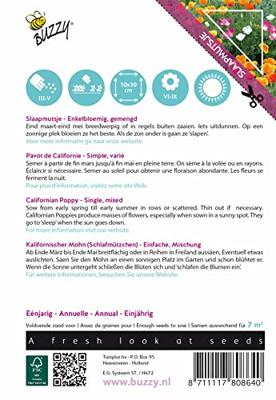 Slaapmuts poppies of the world c 1g