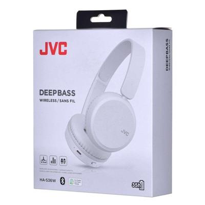 Draadloze hoofdtelefoon JVC HAS-36WWU Bluetooth Bluetooth 5.2 Wit Zwart