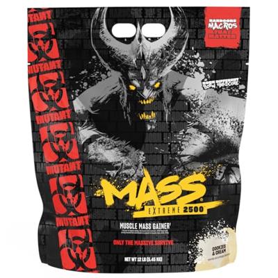 Mutant Mass Extreme 2500 Cookies & Cream (5450 g) Mutant Mass Extreme 2500 Cookies & Cream (5450 g)