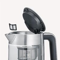 Severin 3422 Waterkoker Snoerloos, Oververhittingsbeveiliging Aantal/Volume: 1.7 l RVS (geborsteld) - thumbnail