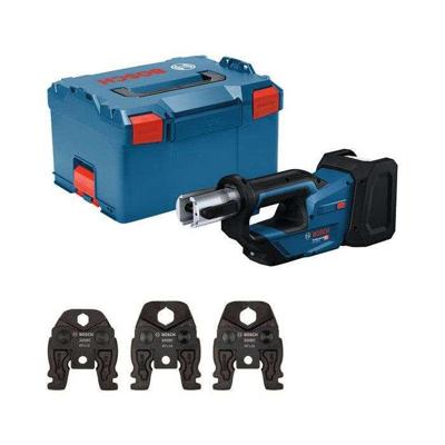 Krimptang - BOSCH PROFESSIONAL - GPT 18V-19 + Kit RFz12/16/20 - Zonder accu of lader - 360° kop - L-Boxx 238
