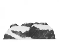 Kerstdorp landschap basis gletsjer 78x25 cm My Village - My village - thumbnail