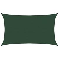 VidaXL Zonnezeil 160 g/m² 5x8 m hdpe donkergroen - thumbnail