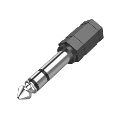 Hama Audioadapter 3,5-mm-jack-koppeling - 6,3-mm-jack-stekker Stereo
