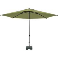Madison Parasol mykanos push-up 250cm sage green - thumbnail