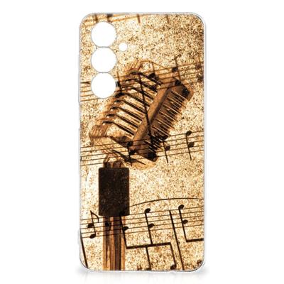 Samsung Galaxy A54 5G | Siliconen hoesje | met foto Bladmuziek Samsung Galaxy A54 5G | Siliconen hoesje | met foto Bladmuziek