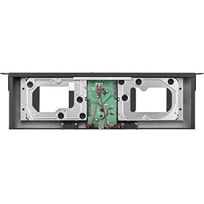 Renkforce RF-3570312 19 inch 2 x Hardeschijf-inbouwframe voor patchkast 1 HE