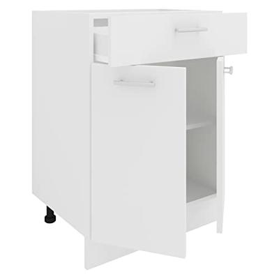 VCM Keukenkast of frontpaneel Esilo (keukenkast, Wit, 2 Türen/ 1 Schublade)