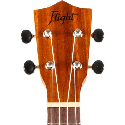 Flight Natural Series NUS250 Acacia sopraan ukelele met gigbag