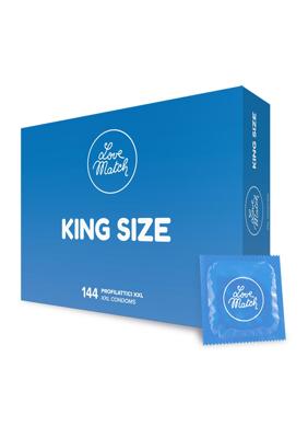 King Size - Condooms - 60 mm - 144 Stuks