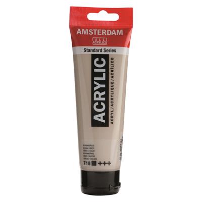 Royal Talens Amsterdam Acrylverf 120 ml - Warmgrijs 718