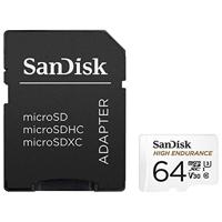 SanDisk High Endurance microSDXC 64 GB geheugenkaart - thumbnail