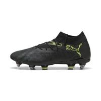 PUMA Future 8 Match IJzeren-Nop Voetbalschoenen (SG) Zwart Donkergroen Lichtgroen - thumbnail