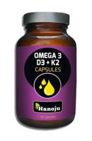 Hanoju Omega 3 & D3 en K2 90 Capsules - thumbnail