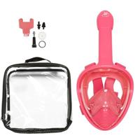 Sea Turtle Kids Snorkelmasker Duikbril Pink - thumbnail