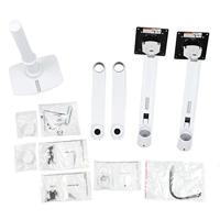 Ergotron LX Dual Arm Stacking Desk Mount Monitor-tafelbeugel Aantal monteerbare displays: 2 Display(s) 38,1 cm (15) - 61 cm (24) Wit In hoogte verstelbaar, - thumbnail