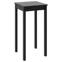 Bartafel 55x55x107 cm MDF zwart - thumbnail