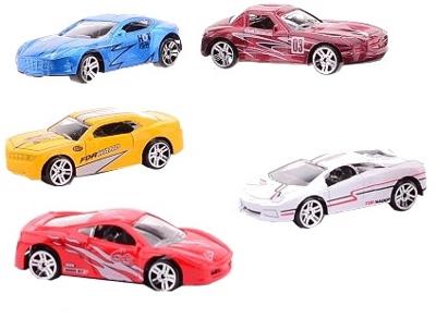 Johntoy Super cars die-cast auto, 5st.