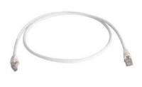 TELEGÄRTNER patchkabel S/FTP, Cat.6A, LSOH, wit, 3 m - thumbnail