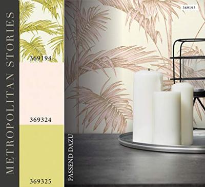 Livingwalls Metropolitan Stories crème behang | 369324