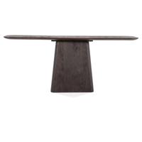 Eleonora Sidetable 'Aron' Mangohout, 180cm, kleur Zwart - thumbnail