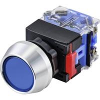 TRU COMPONENTS LAS0-L-11/B Druktoets 250 V 5 A 1x uit/(aan) Moment IP40 1 stuk(s) - thumbnail