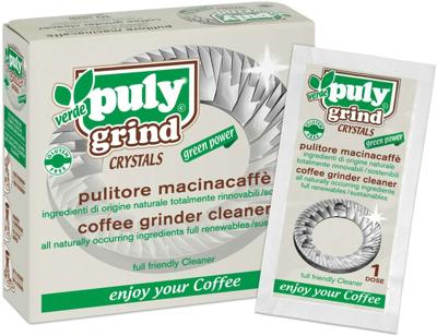Puly Grind - koffiemolen reiniger - 10 zakjes