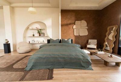 Kayori Kayori Kenro Dekbedovertrek Tencel 240x200/220 Groen