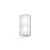 Konstsmide Sanremo Double 7936-310 LED-buitenlamp (wand) Energielabel: F (A - G) LED LED vast ingebouwd 8 W Grijs-aluminium - thumbnail