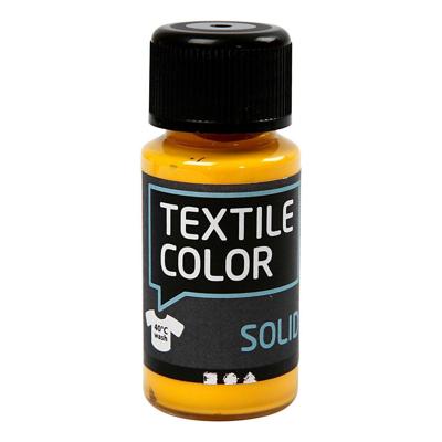 Creativ Company Textile color dekkende textielverf - geel, 50ml Creativ Company Textile color dekkende textielverf - geel, 50ml