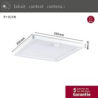 Paulmann Lamina PIR 94663 LED-buitenlamp (wand) LED LED vast ingebouwd 15 W Wit - thumbnail