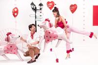 Folieballon &apos;Love You&apos; Hart (45cm) - thumbnail