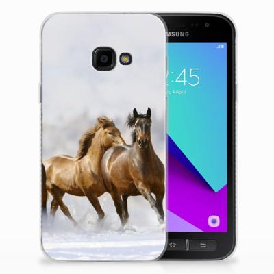Samsung Galaxy Xcover 4 | Xcover 4s | TPU Hoesje | Paarden