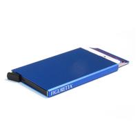Figuretta - Cardholder blauw metallic Aluminium - thumbnail