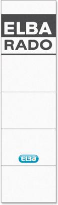 Elba Rado Plast rugetiket ft 4,4 x 15,9 cm, pak van 10 stuks