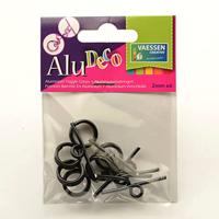 Vaessen Creative • alu deco toggle clasp 6pcs black - thumbnail