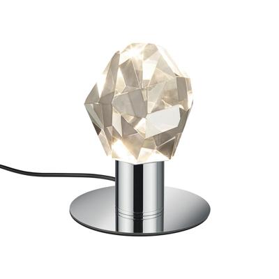 LED Tafellamp - Trio Select Verano - 1 Lichtpunt van 6.5 Watt - Touchdimmer - Aanpasbare Lichtkleur - Geheugenfunctie - IP20 - Chroom - Metaal